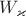 $W_{\varkappa}$