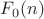 $F_0(n)$