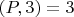 $(P,3)=3$