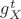 $g_{X} ^{t}$