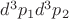 $d^3p_1d^3p_2$