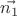 $\vec {n_1}$