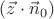 $(\vec z\cdot\vec n_0)$