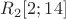 $R_2[2;14]$