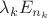 $\lambda_k E_{n_k}$