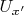 $U_{x'}$