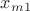 $x_m_1$