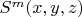 $S^m(x,y,z)$