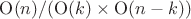 $\mathrm O(n)/(\mathrm O(k)\times\mathrm O(n-k))$