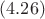 $\eqn{(4.26)}$ $\eqn{(4.26)}$