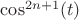 $\cos^{2n+1}(t)$