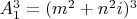 $A_1^3=(m^2+n^2i)^3$