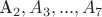 A_2, A_3,...,A_7