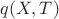 $q(X,T)$