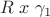 $R\;x\;\gamma_1$