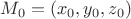$M_0=(x_0,y_0,z_0)$