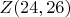 $Z(24,  26)$