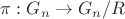 \pi: G_n \rightarrow G_n/R