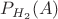$P_{H_{2}}(A)$