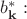 $b^*_{\mathbf{k}}:$