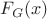 $F_{G}(x)$