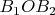 ${B_1}O{B_2}$