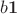 $b\mathbf1$