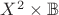 $X^2\times \mathbb B$