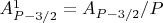 $A_{P-3/2}^1 = A_{P-3/2}/P$