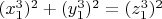 $({x_1^3})^2+({y_1^3})^2=({z_1^3})^2$