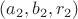 $(a_2,b_2,r_2)$