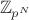 $ \ \mathbb Z_{p^N} \ $