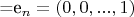 \bar{{h}_{n-1}}={e}_{n}=\left(0,0,...,1 \right)