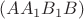 $(AA_1B_1B)$