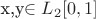 x,y\in L_2[0,1]