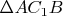 $\Delta AC_1B$