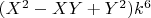 $(X^2  - XY + Y^2 )k^6 $