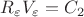 $R_\varepsilon V_\varepsilon=C_2$