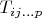 $T_{ij\ldots p}$