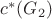 $c^*(G_2)$