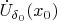 $\dot{U}\limits_{\delta_0}(x_0)$
