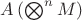 $A\left(\bigotimes^n M\right)$