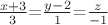$\frac{x+3}3$=$\frac{y-2}1$=$\frac{z}{-1}$