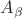 $A_{\beta}$