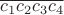 $\overline{c_1 c_2 c_3 c_4}$