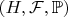 $\left( H,\mathcal{F},\mathbb{P} \right)$