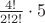 $\frac{4!}{2!2!} \cdot 5$