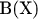 \mathcal{B}(X)