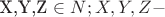 X,Y,Z \in N;X,Y,Z -