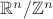 $\mathbb{R}^{n}/\mathbb{Z}^{n}$